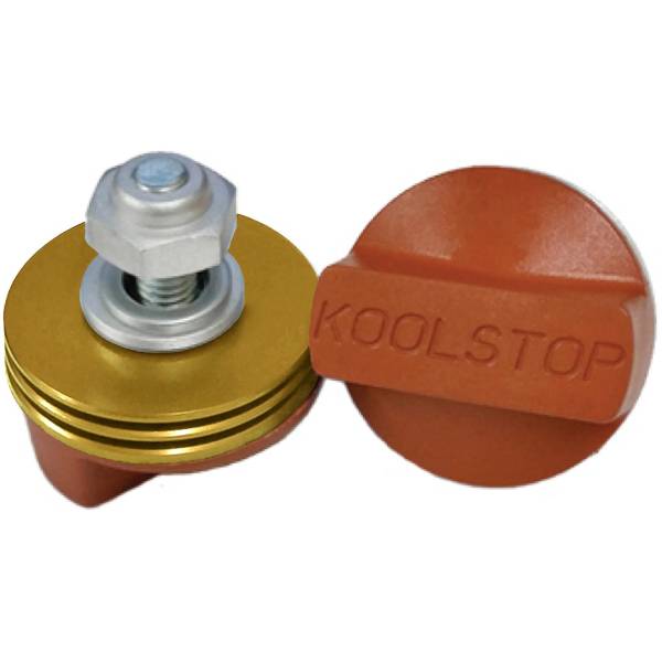 02 BRAKE PADS KOOLSTOP REPRO INTERNATIONAL Gold/Salmon