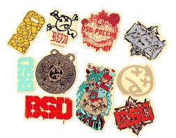 BSD STICKERS 2014 DESIGNS 10-PACK