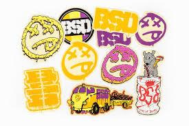 BSD STICKERS 2016 DESIGNS 10-PACK