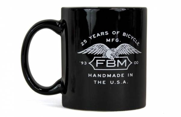 FBM FAT BALD MEN COFFEE MUG Gloss Black