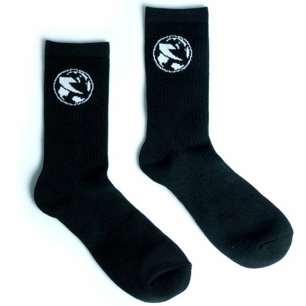 TALL ORDER SOCKS NEW WORLD ORDER Black