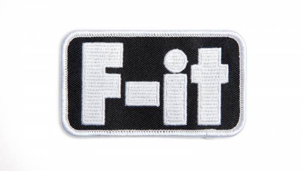 FIT PATCH F-IT FIT BIKE CO Black/White