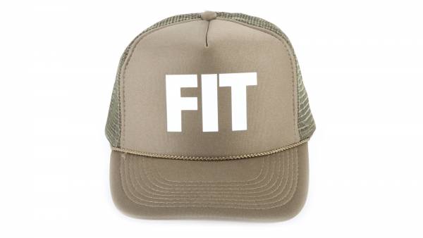 FIT HAT BLOCK TRUCKERHAT Olive Green