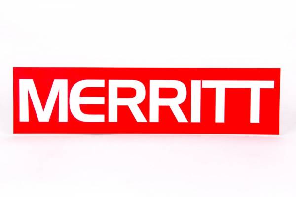 MERRITT STICKER FRAME Red