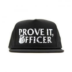 RUSTY BUTCHER HAT "PROVE IT" Black
