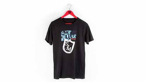 S&M T-SHIRT SMALL “CAN'T KILL US” Black