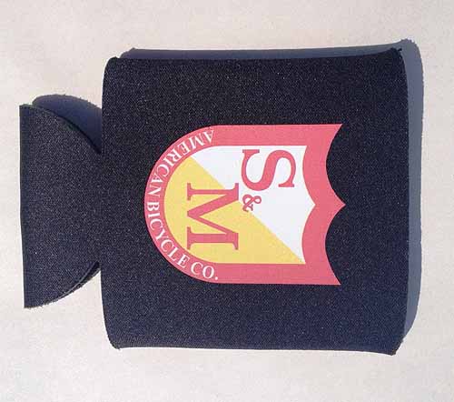 S&M KOOZIE COOLIE BEER COOLER EACH Black