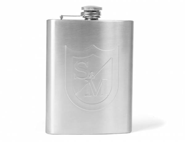 S&M DRINK HIP FLASK Silver