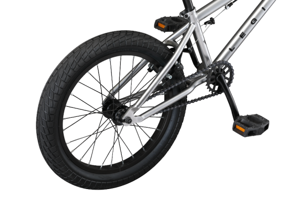 18” MONGOOSE  BIKE 16.8”TT LEGION L18 Silver (2X IN STOCK)