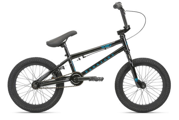 HARO DOWNTOWN 16” COMPLETE BIKE 16 INCH with 16.4"TT  Black (1x in stock)