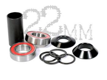 S&M MID BOTTOM BRACKET 22mm Black