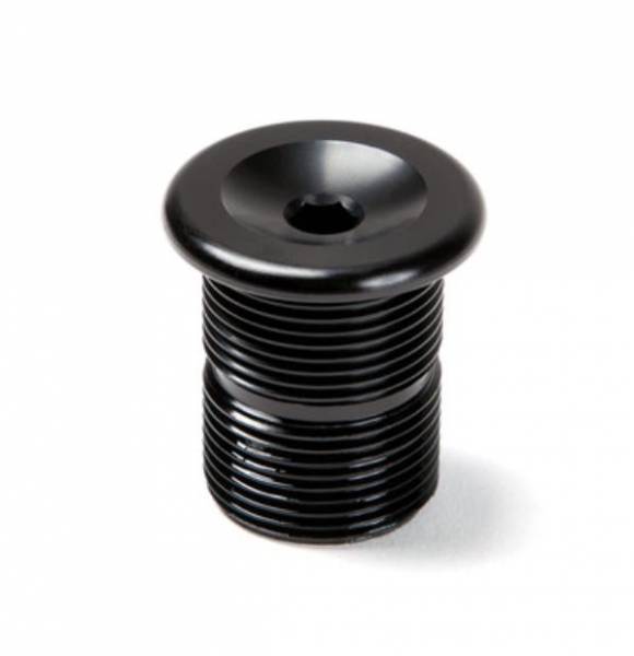 S&M FORK TOP CAP ALLOY M24 x 1.50 Black