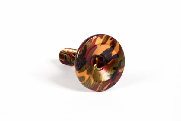 S&M FORK TOP CAP ALLOY M10 x 1.25 Camo Wrap