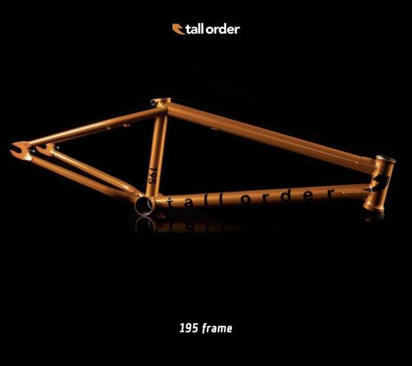 TALL ORDER FRAME 195 21.0"TT NEW! 2023 Metallic Orange
