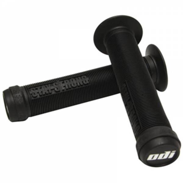 ODI GRIPS S/S FLANGED SOFT Black