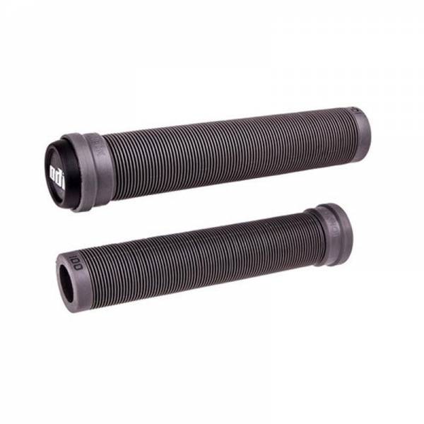 ODI GRIPS SLX FLANGELESS 160MM LONG GRIPS Graphite Grey