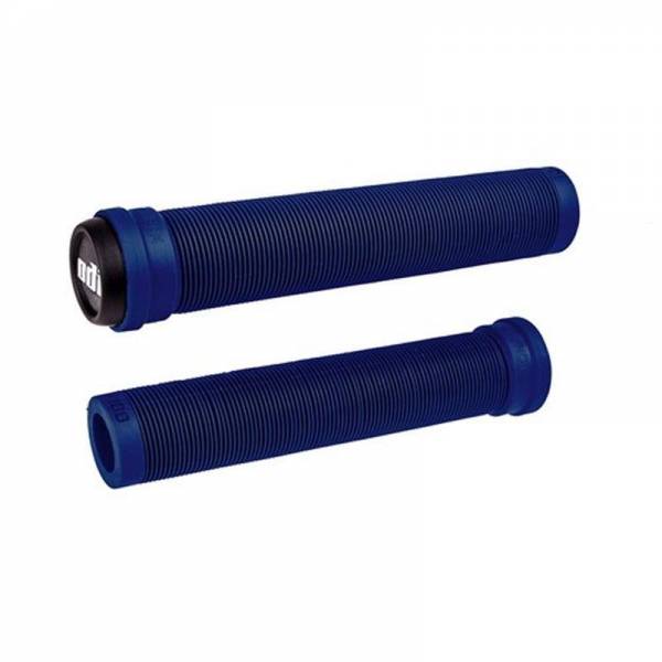 ODI GRIPS SLX FLANGELESS 160MM LONG GRIPS Navy Blue