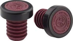 BSD BAR ENDS M-CAPS Dark Red