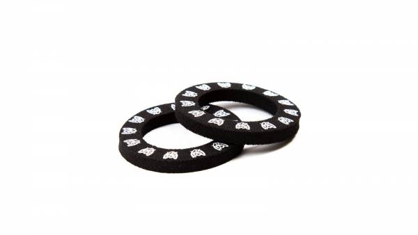 S&M DONUTS GLUTEN FREE SHARPIE SHIELD PAIR Black