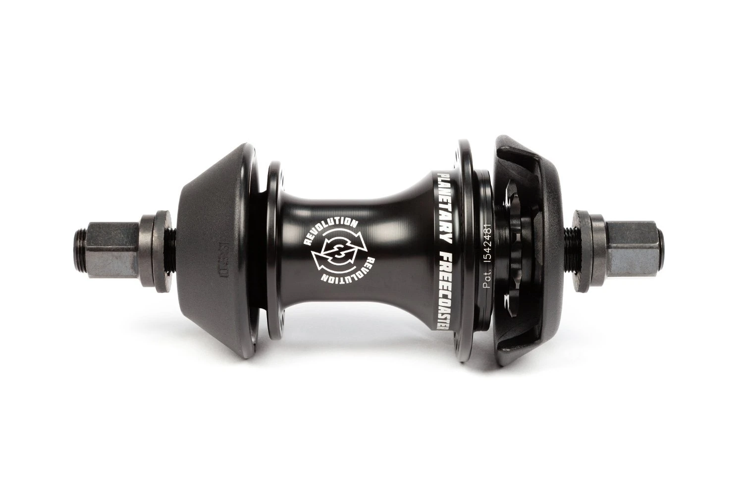 BSD HUB FREECOASTER REVOLUTION RHD WITH HUBGUARDS Black 