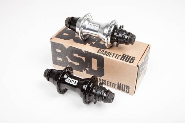 BSD BACK STREET HUB FEMALE RHD 9T Black or Silver