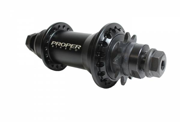 PROPER HUB REAR K7 CASSETTE FEMALE RHD 9T Black