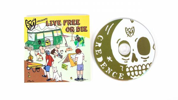 S&M DVD CREDENCE LIVE FREE OR DIE! Silver