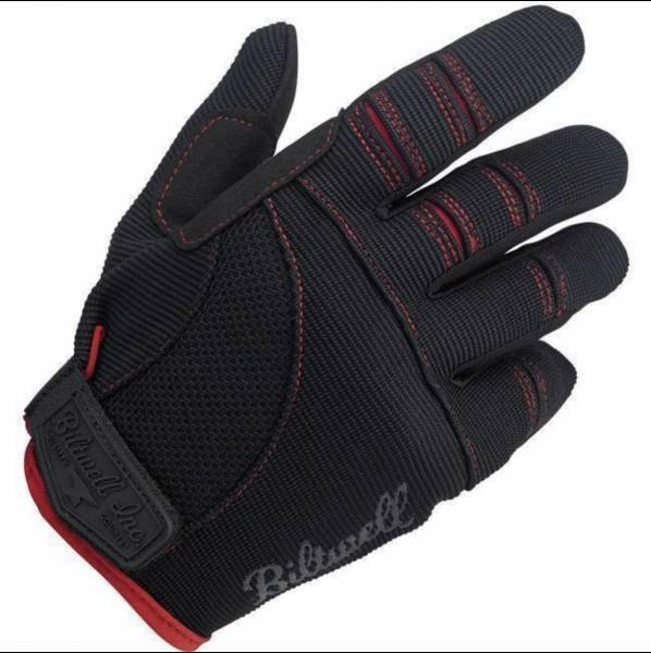BILTWELL MOTO GLOVES XL Black/Red