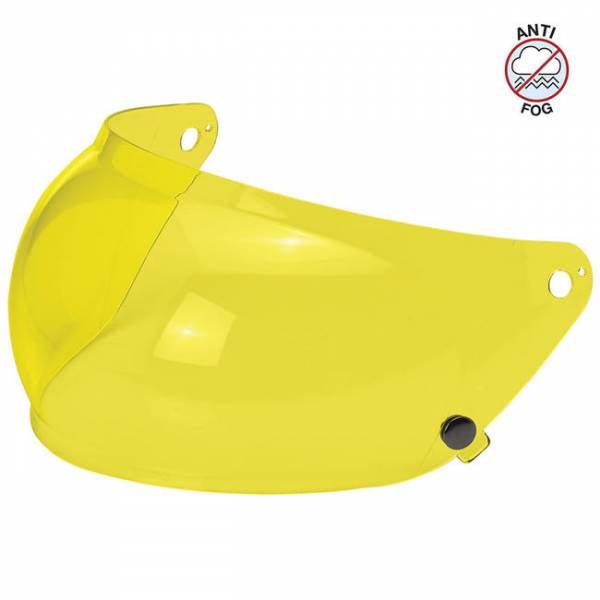 BILTWELL GRINGO S BUBBLE SHIELD Yellow