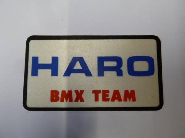OLD SCHOOL STICKER "HARO BMX TEAM"