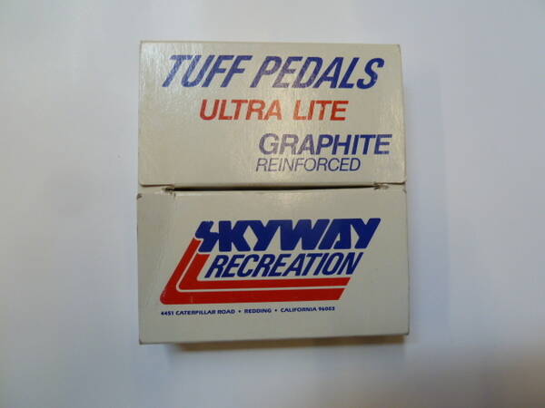 13 SKYWAY TUFF PEDALS 9/16” Gold