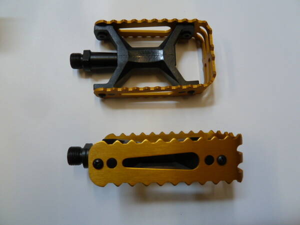 SKYWAY TUFF PEDALS 9/16” Gold