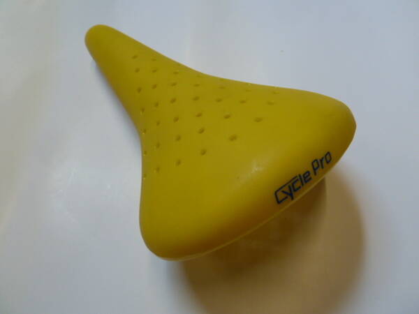 17 CYCLE PRO SHOTGUN SEAT 3-1981 NOS Yellow