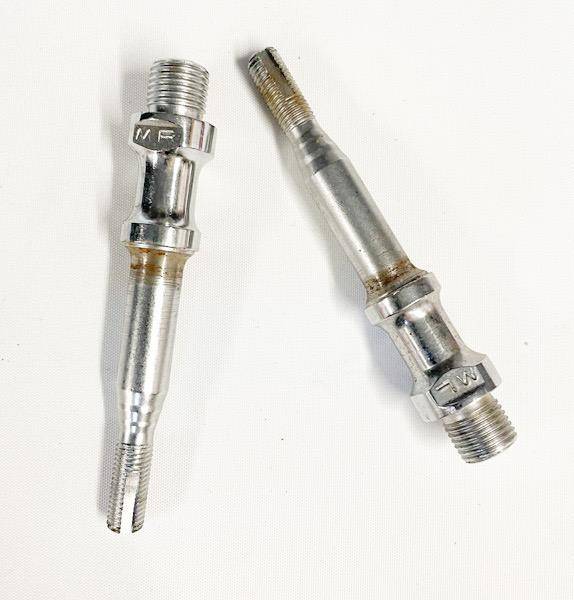 13 SUNTOUR XC-2 AXLES LEFT & RIGHT 1/2" FOR OPC NOS + Packaging