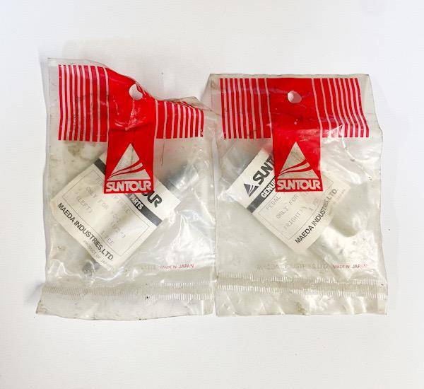 13 SUNTOUR XC-2 AXLES LEFT & RIGHT 1/2" FOR OPC NOS + Packaging