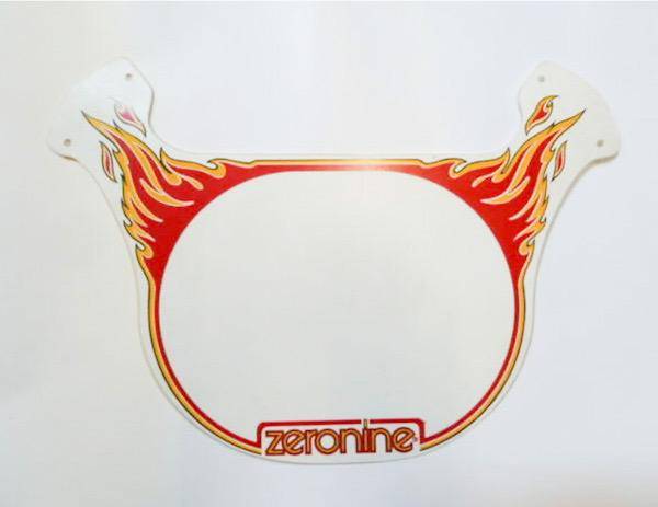 04 NUMBERPLATE ZERONINE FLAME NOS White