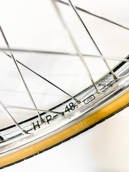 23 PEREGRINE FRONT WHEEL SUPER PRO 48H INCL TIRE Chrome