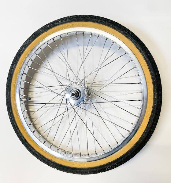 23 PEREGRINE FRONT WHEEL SUPER PRO 48H INCL TIRE Chrome