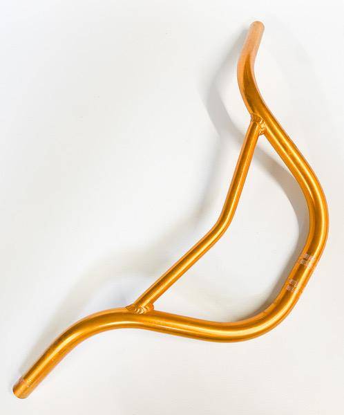 09 HANDLEBAR ALUMINIUM 575 x 190mm NOS V-BAR Dark Gold