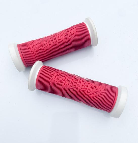 08 ODI SIGNATURE GRIPS “RON WILKERSON” USED White/Red