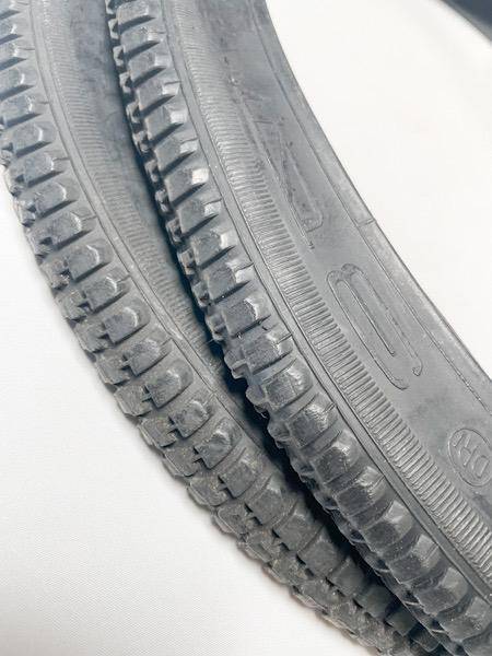 21 OLD SCHOOL FREESTYLE TIRES 20 x 1.75 pair Black 