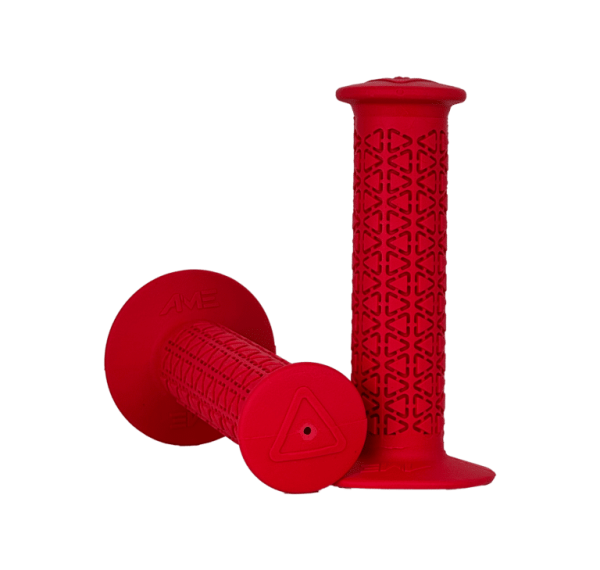 08 A’ME BMX GRIPS ROUND PATTERN REPRO Red