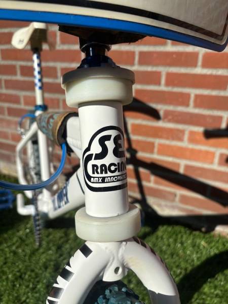 01 1982 SE RACING "PK RIPPER" EUROPEAN CHAMPION '82 COMPLETE BIKE White