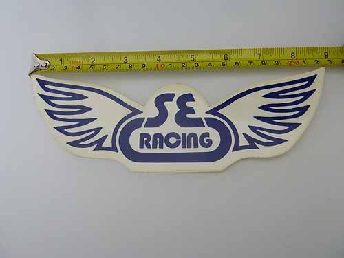 04 STICKER SE RACING REPRO WING Clear/Blue