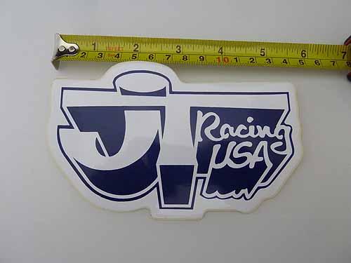 04 STICKER JT RACING Blue/White