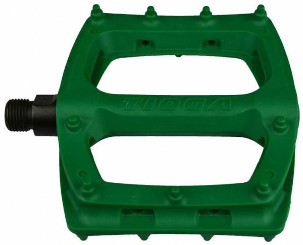 TIOGA BMX SUREFOOT PLASTIC PEDALS 9/16” Green