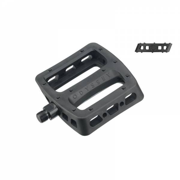 ODYSSEY TWISTED PRO PEDALS 9/16" FOR 3-PIECE CRANKS Black