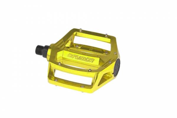 HARO PEDALS FUSION DX TYPE ALUMINIUM 9/16" Red, White, Blue, Black, Gold or Silver