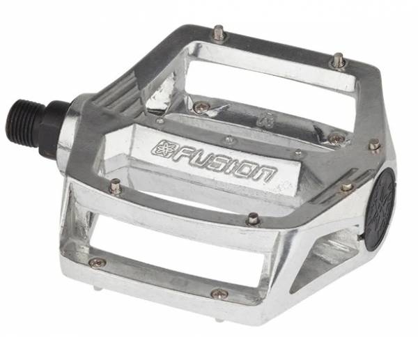 HARO PEDALS FUSION DX TYPE ALUMINIUM 9/16" Red, White, Blue, Black, Gold or Silver
