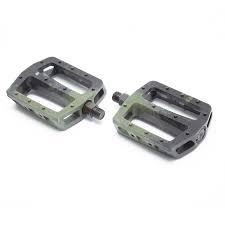 FIT PEDALS MAC PC 9/16" Black/Green